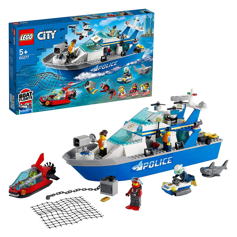 [해외] LEGO CITY 60277 POLICE 경찰 순찰정