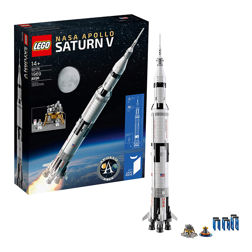 [해외] LEGO 레고 NASA 아폴로 새턴V 92176 우주 모델 로켓