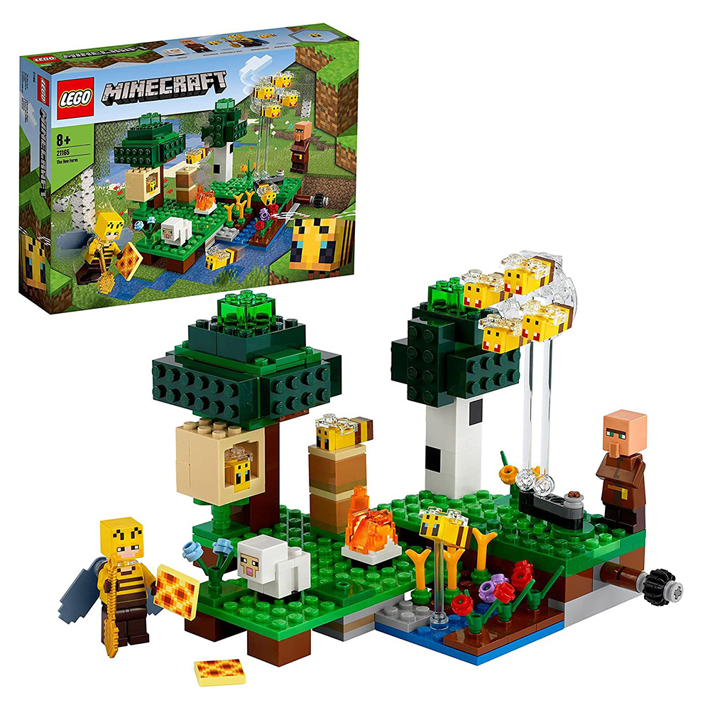 [해외] 레고(LEGO) 마인크래프트 꿀벌의 양봉장 21165