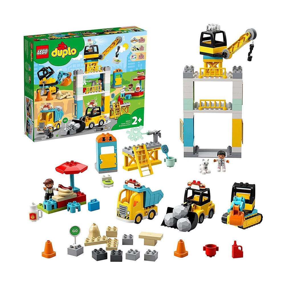 [해외] 레고 (LEGO) 듀플로 타워 크레인과 건설 현장 10933