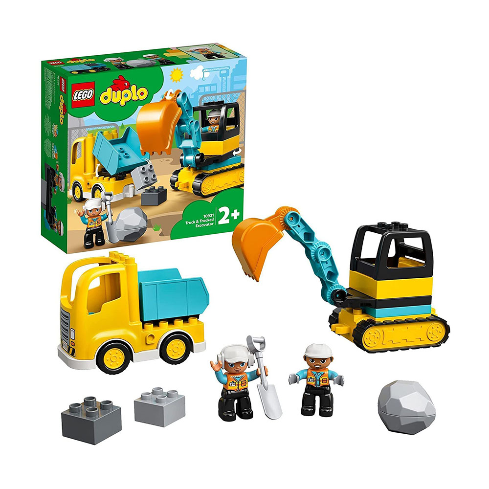 [해외] 레고(LEGO) 듀플로 트럭과 굴착기 10931