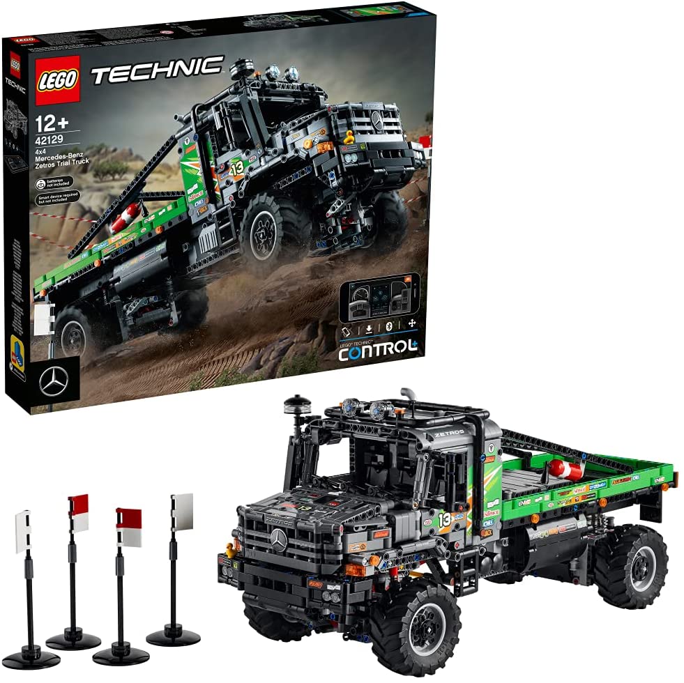 [해외] 레고(LEGO) 4x4 메르세데스 벤츠 제트로스 트라이얼 트럭 42129