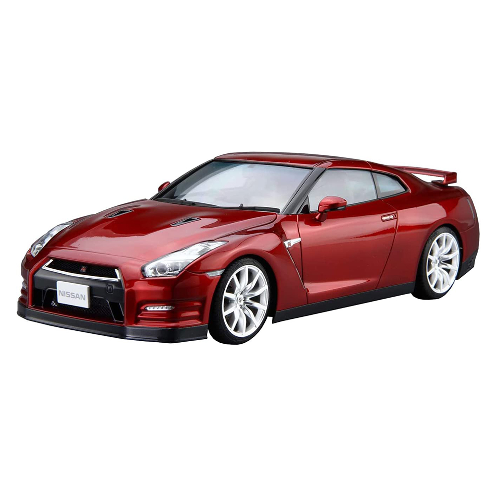 [해외] 칭다오 문화교재사 1/24 더 모델카 시리즈 No.3 닛산 R35 GT-R 퓨어 에디션 2014 프라모델