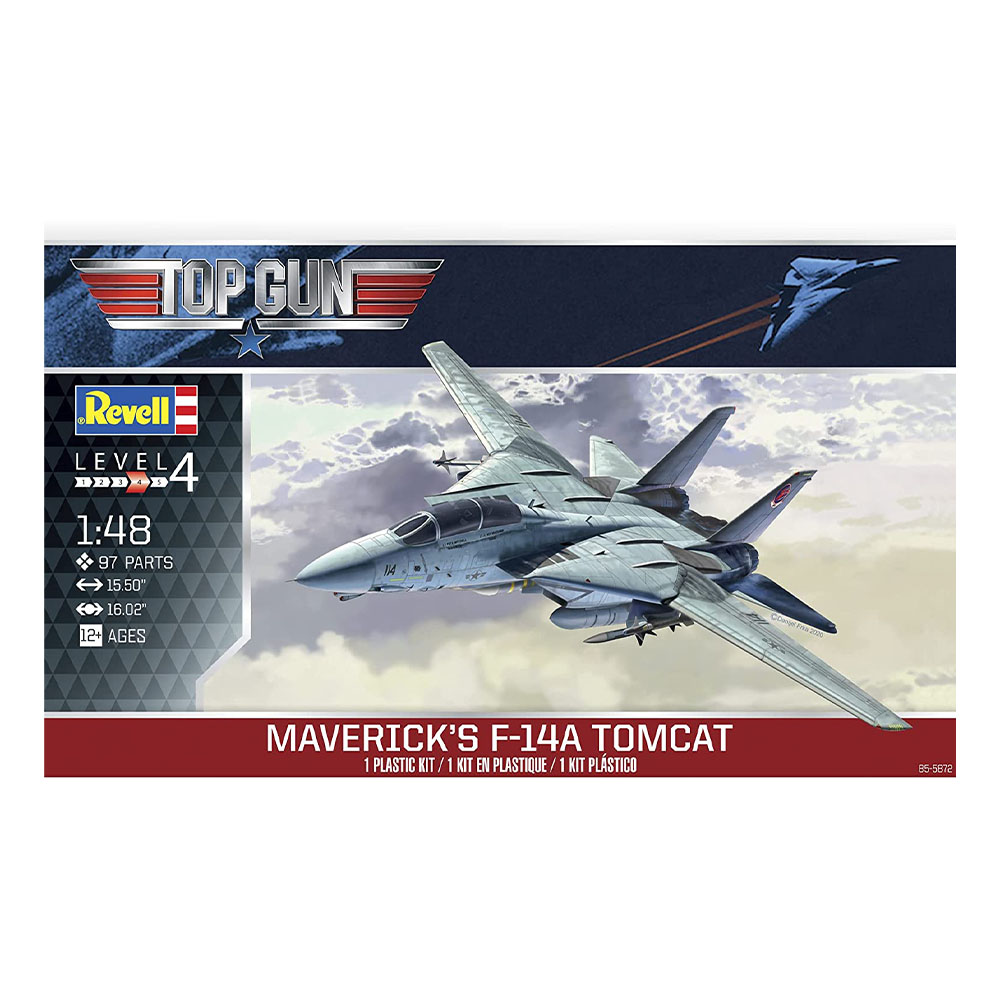 [해외] 레벨 모노그램 1/48 마블릭스 F-14A 톰캣 탑건 RMX5872