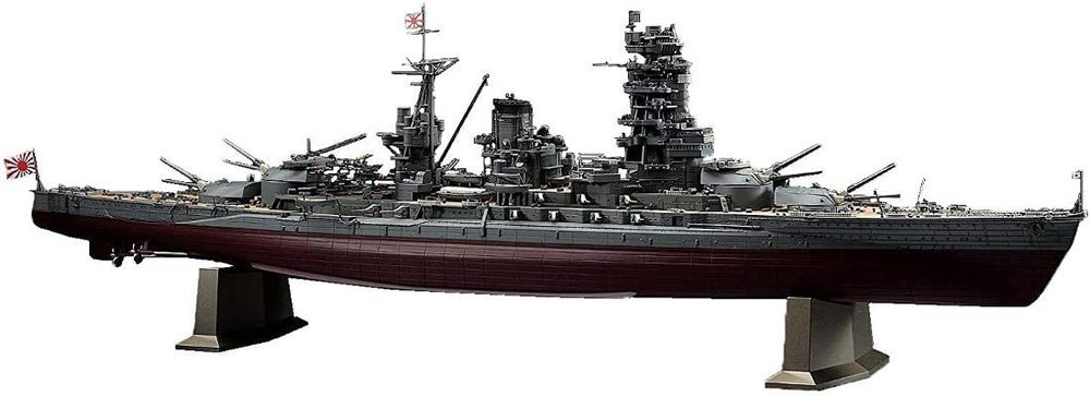 [해외] 하세가와 1/350 일본 해군 일본 해군 전함 나가토 레이테충 해전 프라모델  40073