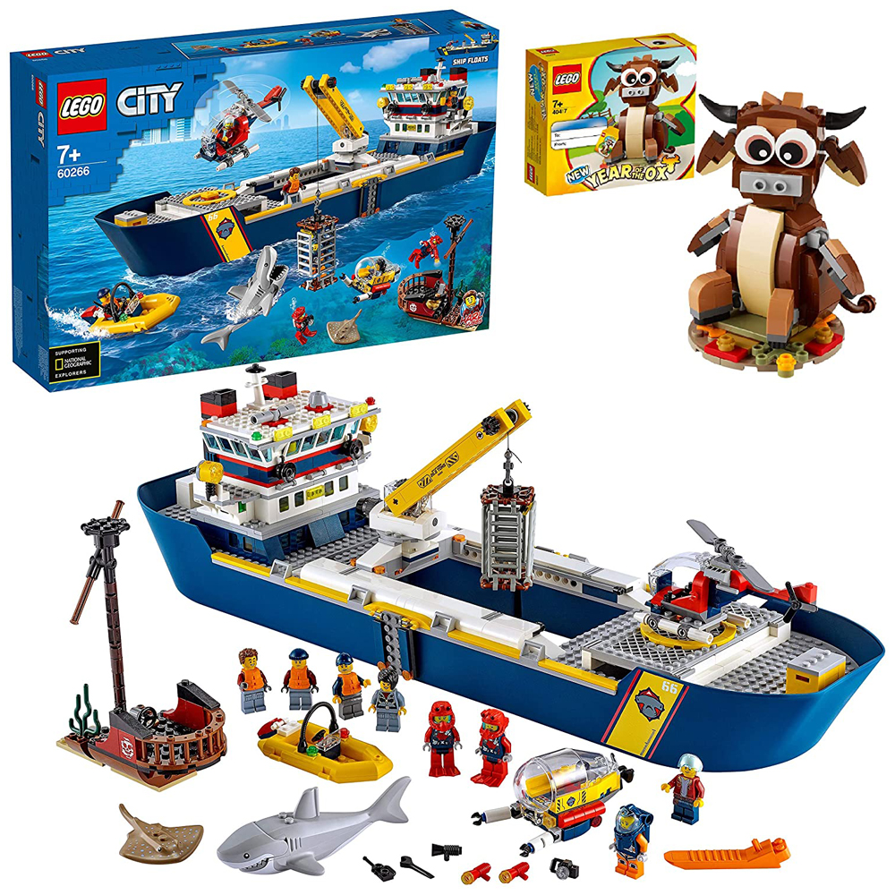 [해외] 레고(LEGO) 시티 바다의탐험대 해저탐사선 소 포함