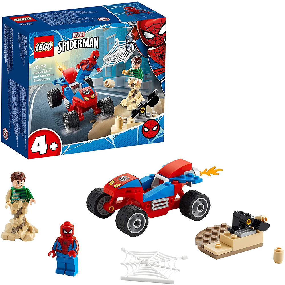 [해외] 레고(LEGO) 슈퍼 히어로즈 스파이더맨 VS 샌드맨의 대결 76172