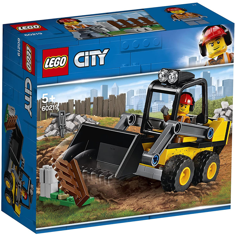 [해외] 레고 (LEGO) 시티 공사 현장 삽 카 60219 블록 장난감