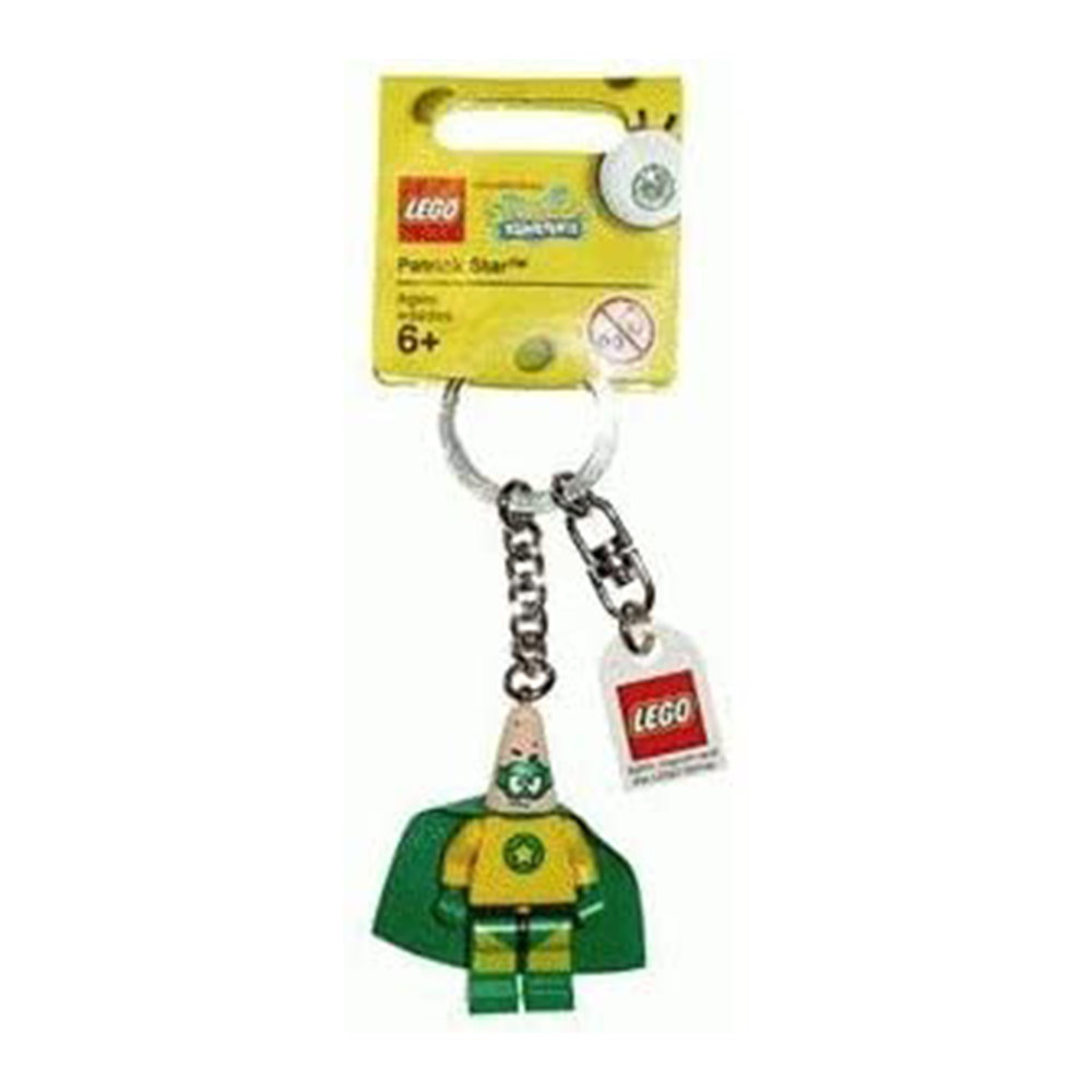 [해외] LEGO 레고 니켈로 데온 스펀지밥 슈퍼 히어로 패트릭 열쇠고리 853357