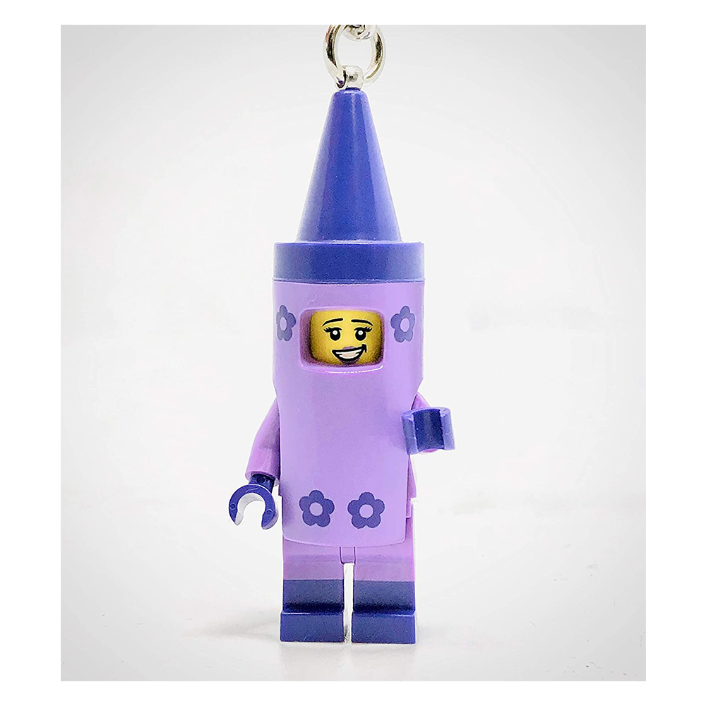 [해외] 레고 LEGO 키링 열쇠고리 크레용걸 코스튬