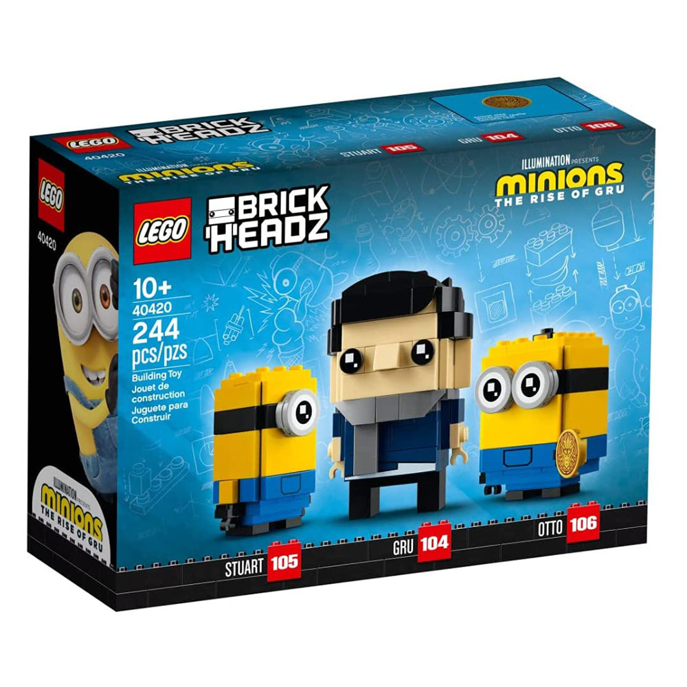 [해외] 레고 (LEGO) 미니언즈 GRU &amp; STUART &amp; OTTO 40420