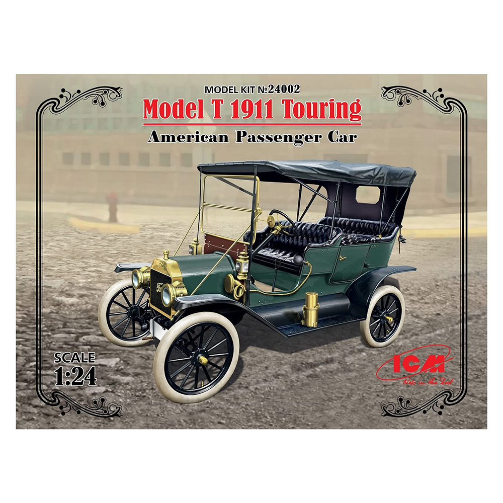 [해외] ICM 1/24 T형 포드 1910 투어링 프라모델