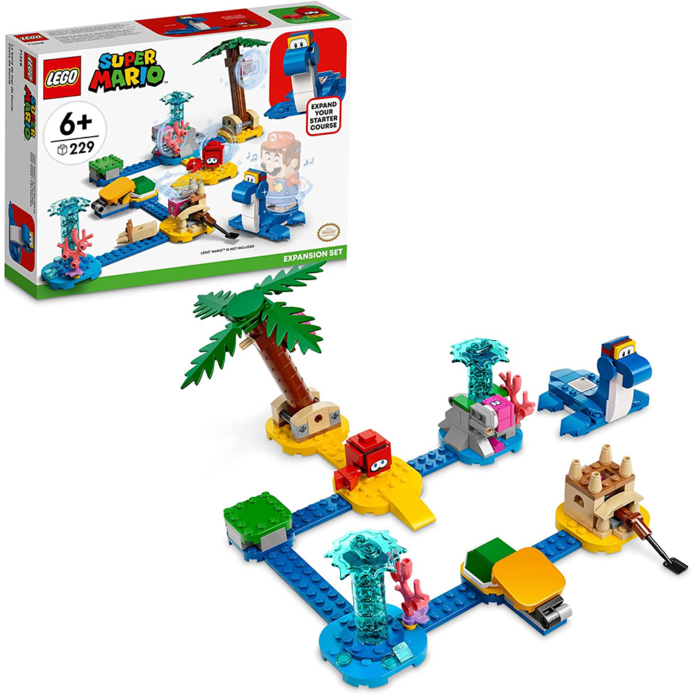 [해외] LEGO 레고 슈퍼 마리오 돗시의 해변 확장팩 71398