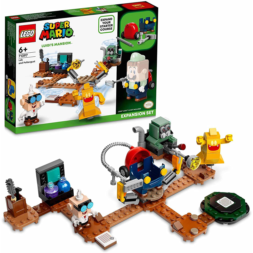 [해외] LEGO 레고 슈퍼 마리오 루이지 맨션 연구실과 유령싹싹 확장팩 71397