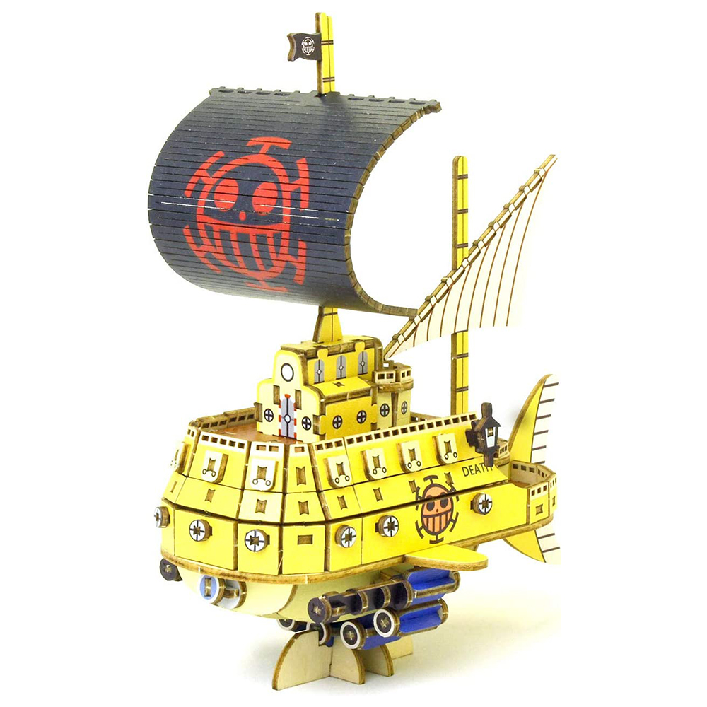 [해외] 원피스 트라팔가 로우 잠수함 3D 입체 퍼즐 DIY