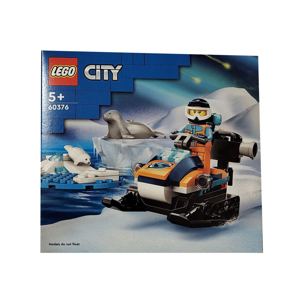 [해외] LEGO 레고 시티 북극 탐사 스노우모빌 60376