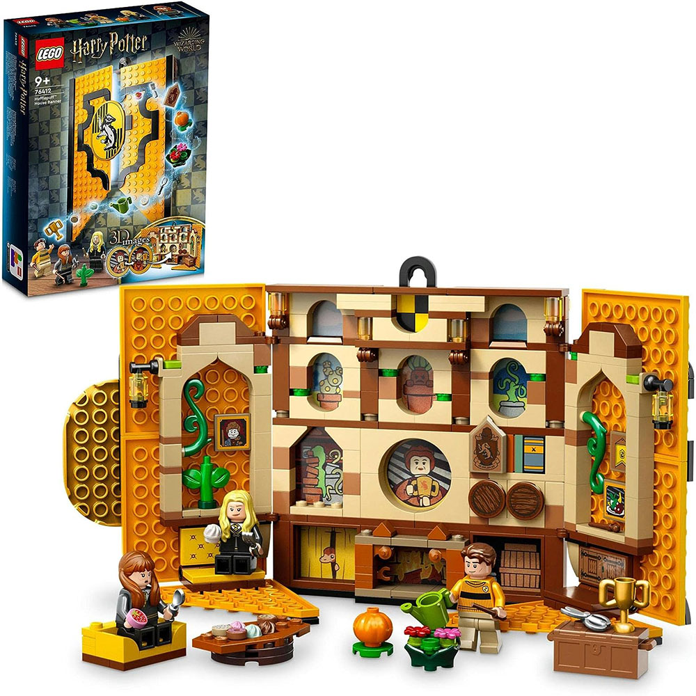 [해외] LEGO 레고 해리포터 후플푸프 기숙사 배너 76412