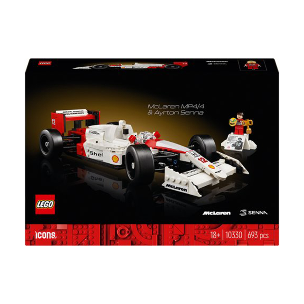 [해외] LEGO 레고 아이콘 맥라렌 MP4/4와 아일톤 세나 10330