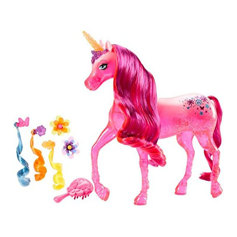 [해외] Barbie (바비) 시크릿 도어 Unicorn 핑크